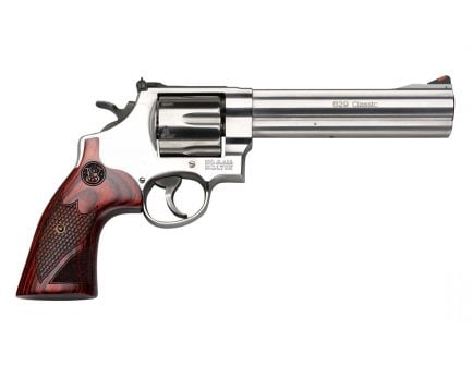 Smith & Wesson Model 629 Deluxe .44 Magnum 6.5" Revolver, Textured Wood Grips - 150714