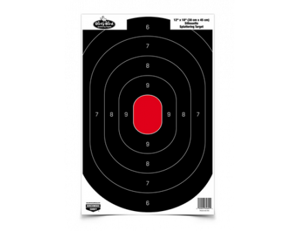 Dirty Bird Black/Red Splattering-12"x18"- -35601