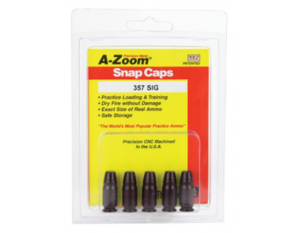 A-Zoom .357 Sig Snap Caps - 5 Pack - 15159