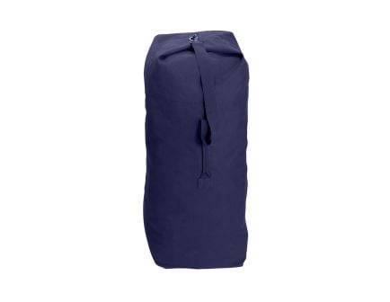 Rothco Heavyweight Top Load Canvas Duffle Bag - Navy Blue, 30 X 50