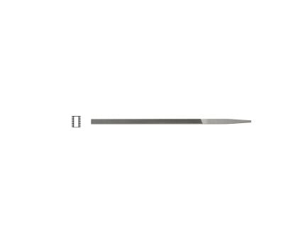 Grobet USA #0 Cut Swiss Pattern Precision Pillar Extra-Narrow File