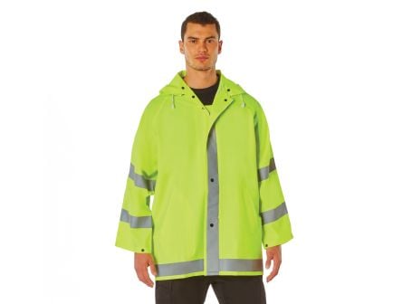 Rothco Safety Reflective Rain Jacket