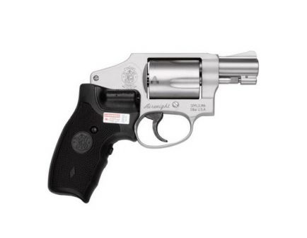 Smith & Wesson Model 642 Crimson Trace .38 S&W Spl +P Revolver, Matte Silver - 150972