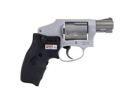Smith & Wesson Model 642 Crimson Trace .38 S&W Spl +P Revolver, Matte Silver - 150972