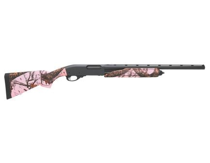 Remington 870 Express Compact 20 GA 21" Pump Shotgun, Mossy Oak Pink Blaze