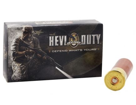 Hevi-Shot 12ga 2.75" 00 Hevi-Duty Frangible 12 Pellet Shotshell Ammunition 5rds - 91000