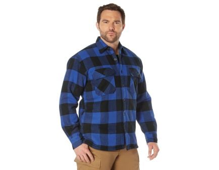 Rothco Extra Heavyweight Buffalo Plaid Sherpa Lined Flannel Shirts
