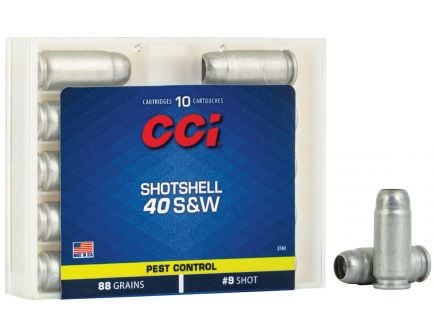 CCI 88 gr #9 Shotshell .40 S&W Ammunition 20 Rounds