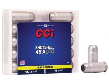 CCI 45 Auto/ACP Shotshell Ammunition 10rds- - -3745