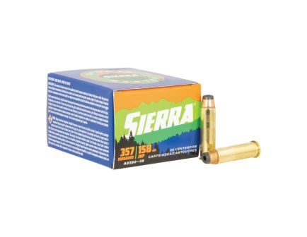 Sierra Outdoor Master .357 Magnum 158 gr JHP Ammo, 20rds