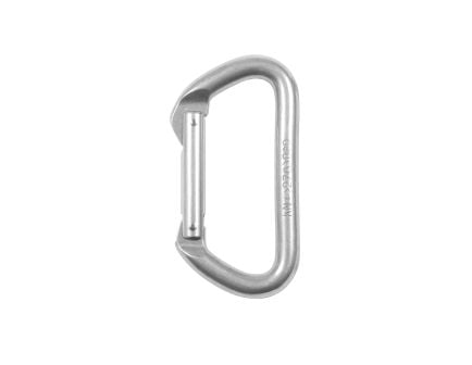 D Climbing Carabiner - Silver