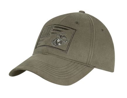 Rothco USMC Eagle, Globe and Anchor / US Flag Low Pro Cap