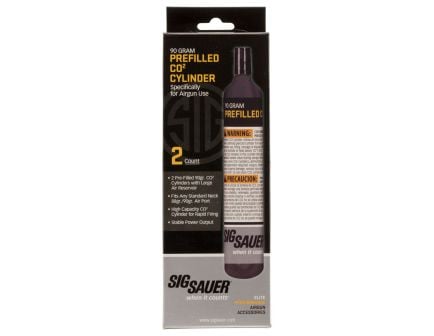 Sig Sauer CO2 Cylinder, 90 g, 2/pack - AC-90-2