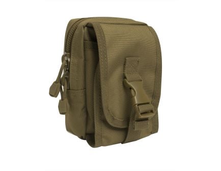 Rothco Molle Compatible Edc Everyday Carry Accessory Pouch - Coyote Brown