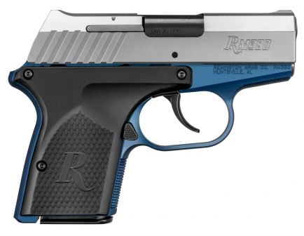 Remington RM380 Micro Blue/Silver 380 ACP 6+1 Round Pistol, Anodized Blue - 96244