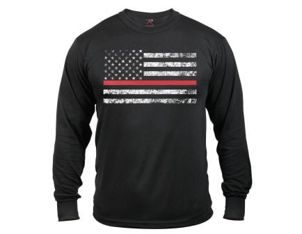 Rothco Thin Red Line Long Sleeve T-shirt