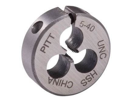 Brownells #5-40 Round Wire Gauge Carbon Die
