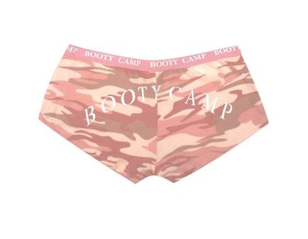 Rothco Baby Pink Camo "Booty Camp" Booty Shorts