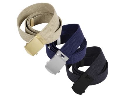 Rothco Web Belts In 3 Pack