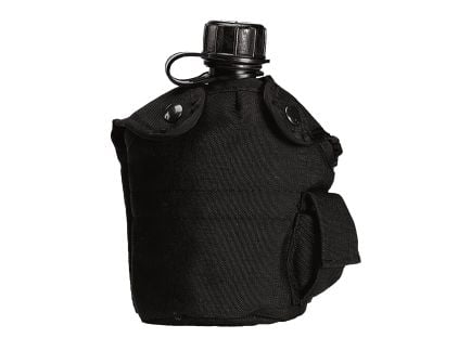 Rothco G.I. Type Enhanced Nylon 1Qt. Canteen Cover - Black