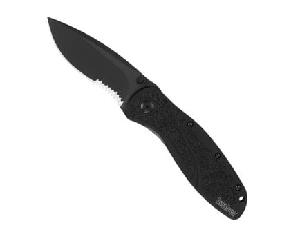 Kershaw Blur Black Serrated Knife