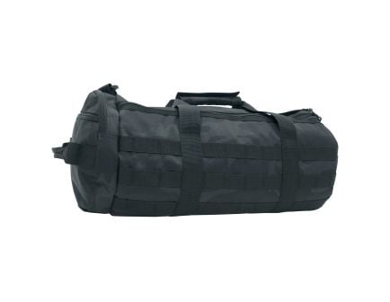 Rothco Tactical Traveler Duffle Bag - Midnight Black Camo, 19 In