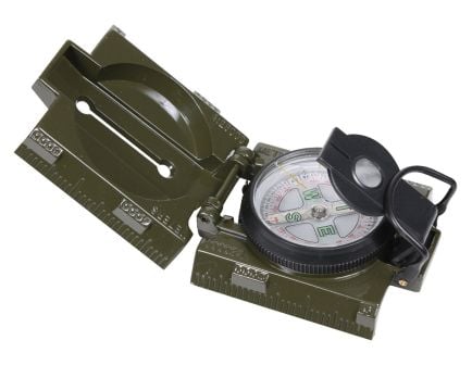 Rothco Military Marching Compass With Led Light - Olive Drab