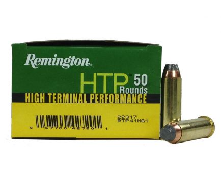 Remington 41 Magnum 210gr SP High Terminal Performance Ammunition 50rds - RTP41MG1