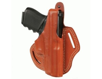BLACKHAWK! Leather Cutaway Holster - For Glock 26/27/33  Right 421303BN-R