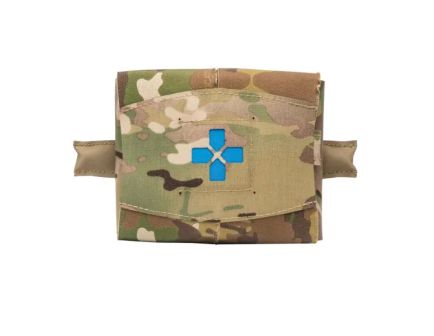 Blue Force Gear Micro TKN Plus Pro Supplies Molle Mount Complete Trauma Kit, Multicam