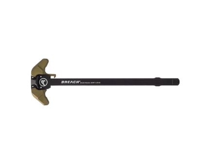 Aero Precision AR-10 Breach Charging Handle w/Small Lever .308 Win Fits M5, Black/OD Green