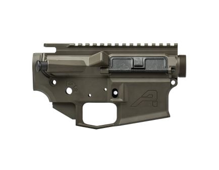 Aero Precision M4E1 Threaded Assembled Receiver Set, OD Green