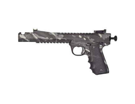 Volquartsen Camo Black Mamba .22LR 6" 10rds, Black Camouflage