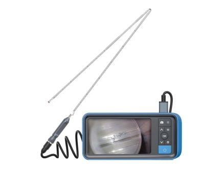 Teslong .22 Cal 26" Rigid Probe Focus and Fold Bore Scope w/4.5" IPS Screen