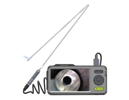 Teslong .22 Cal 26" Rigid Probe Focus and Fold Bore Scope w/5" IPS Screen