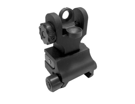 Samson A2 Manual Folding Sight Rear, Black