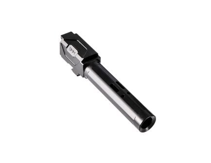 Brownells Ported Non-Threaded Barrel 9mm 3.90" Fits Glock G19, Black
