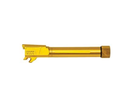 Faxon Firearms Conventional Rifled Straight Fluted Drop-In Barrel 9mm Fits Sig Sauer P365-XL, Gold