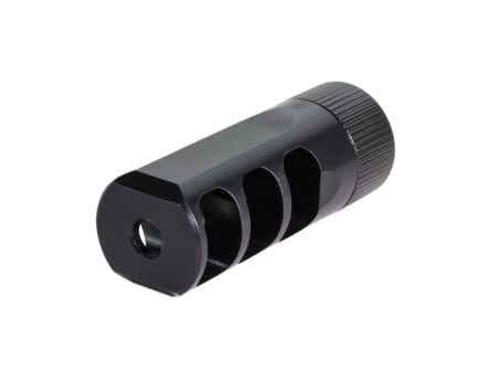 Faxon Firearms MuzzLok 3-Port Muzzle Brake 1/2-28, Black