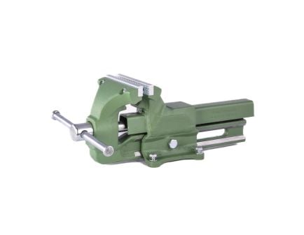 Brownells 14.90" x 4.75" x 6" Gunsmith Bench Vise w/Replacement Jaw, Green
