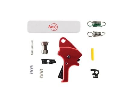 Apex Classic Flat-Faced Forward Set Trigger Kit Drop-In, Red
