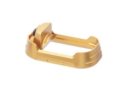 Tyrant Designs CNC Magwell w/Black Screw Fits Glock G19/Gen 3-4 G23, Gold