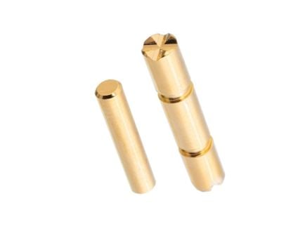 Tyrant Designs CNC Diamond Cut Takedown Pin, Gold