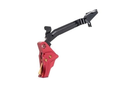 Tyrant Designs CNC ITTS Trigger w/Bar Drop-In, Red/Gold