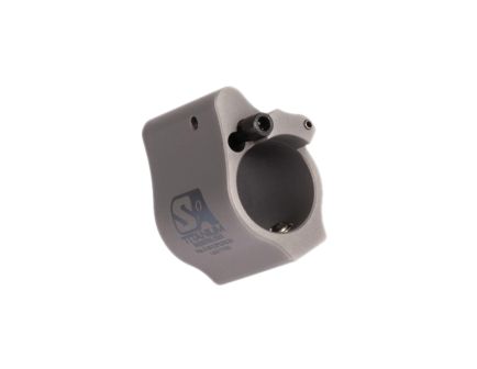 Superlative Arms Solid Set Screw Direct Impingement Adjustable Gas Block 0.625" x 1", Gray