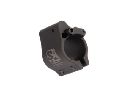 Superlative Arms Clamp-On Direct Impingement Adjustable Gas Block 0.625" x 1", Black