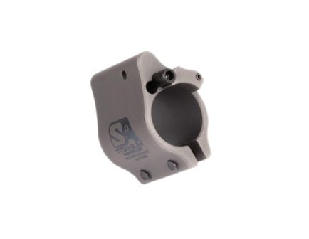 Superlative Arms Clamp-On Direct Impingement Adjustable Gas Block 0.625" x 1", Gray