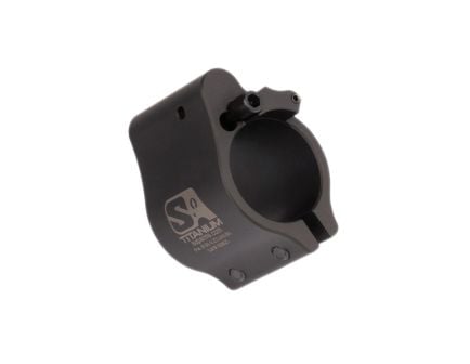 Superlative Arms Clamp-On Direct Impingement Adjustable Gas Block 0.75" x 1", Black
