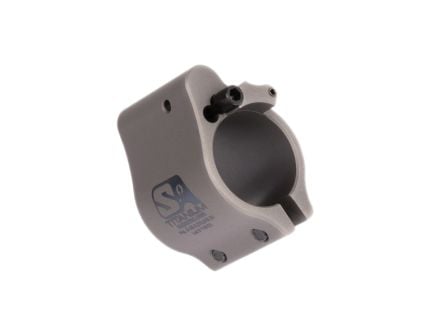 Superlative Arms Clamp-On Direct Impingement Adjustable Gas Block 0.75" x 1", Gray