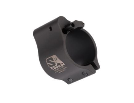 Superlative Arms Clamp-On Direct Impingement Adjustable Gas Block 0.936" x 1", Black